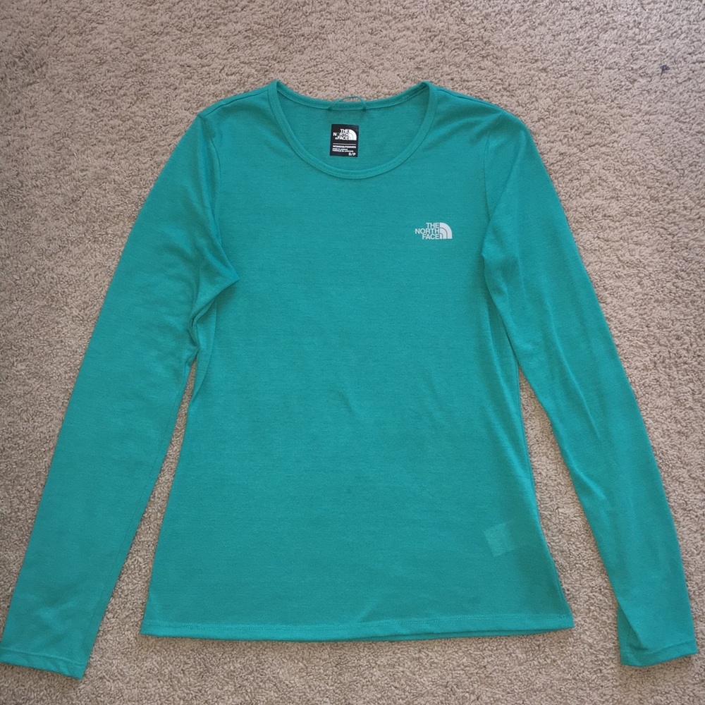 Teal North Face Top🎿